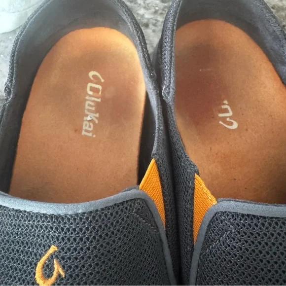 Olukai Nohea Mesh Mens Slip on Loafers  M9 Folding Heel - Picture 7 of 7